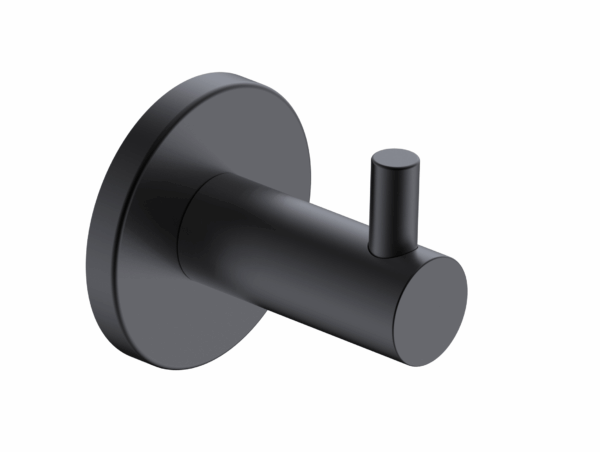 Percha individual negro mate