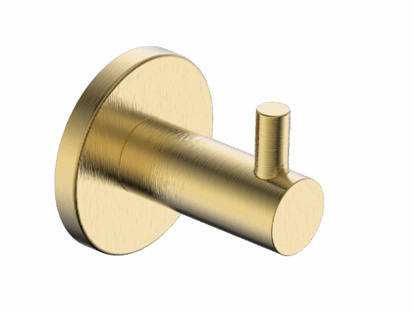 Percha individual oro cepillado
