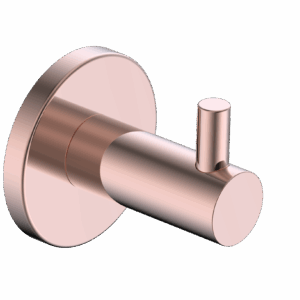 Percha individual oro rosa cepillado