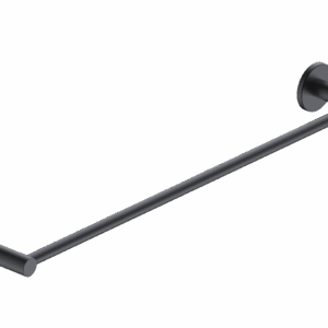 Toallero 50cm negro mate