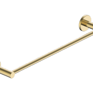 Toallero 50cm oro cepillado