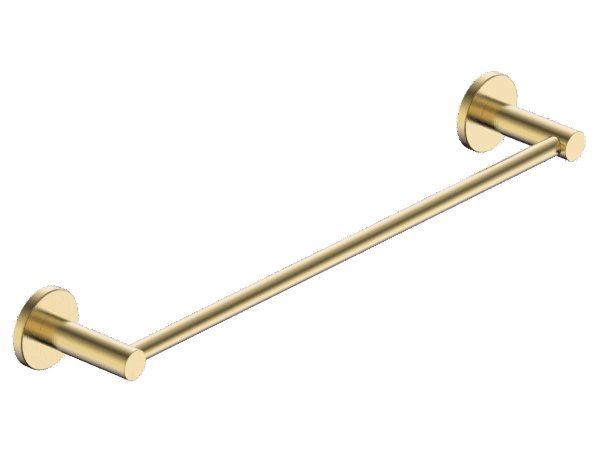 Toallero 50cm oro cepillado