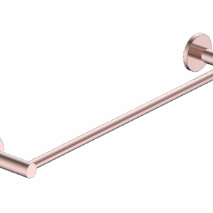 Toallero 50cm oro rosa cepillado
