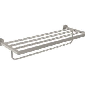 Toallero múltiple en acero inox. S.316