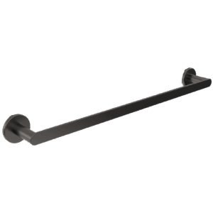 Toallero 50cm negro mate