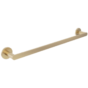 Toallero 50cm oro cepillado