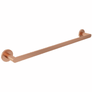Toallero 50cm oro rosa cepillado