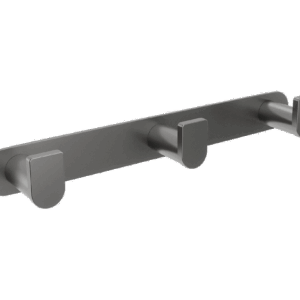 Percha triple black gun metal