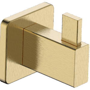 Percha individual oro cepillado