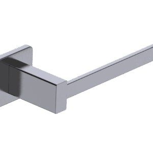 Porta-rollo black gun metal de papel higiénico