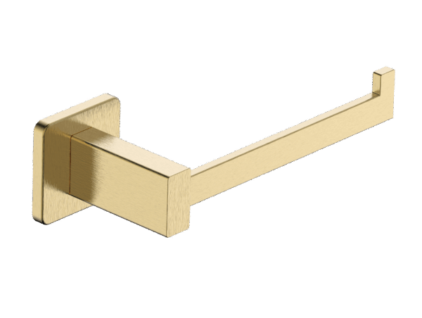 Porta-rollo oro cepillado de papel higiénico