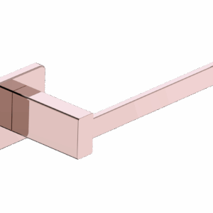 Porta-rollo oro rosa cepillado de papel higiénico