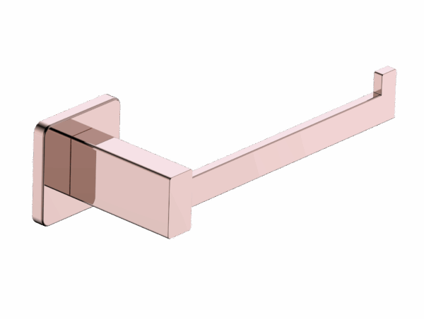 Porta-rollo oro rosa cepillado de papel higiénico