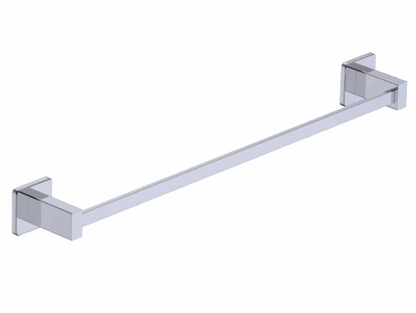 Toallero 40cm cromo