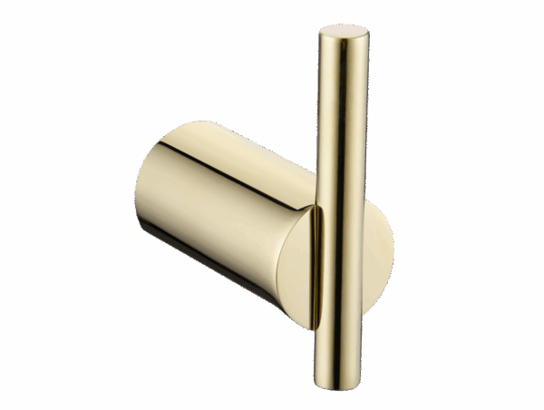 Percha individual oro cepillado