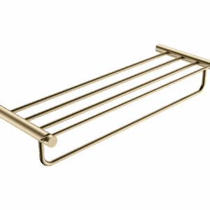 Toallero múltiple oro cepillado