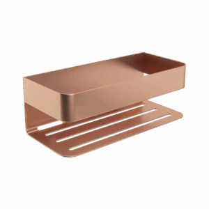 Jabonera frontal MAYURA oro rosa cepillado