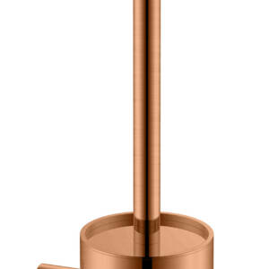 Escobillero oro rosa cepillado