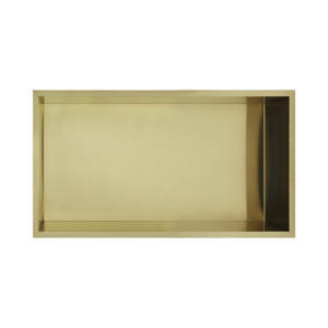 Hornacina horizontal en oro cepillado