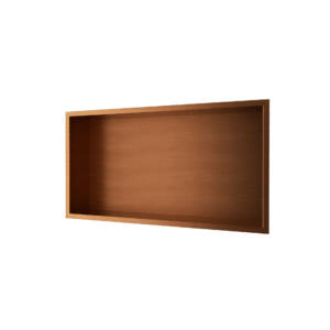 Hornacina horizontal en oro rosa cepillado