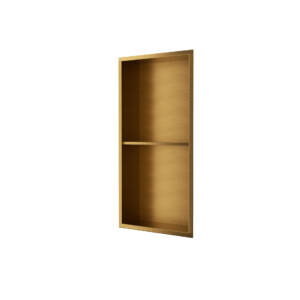 Hornacina vertical en oro cepillado