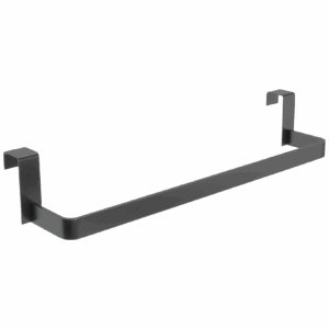 Toallero black gun metal para mueble